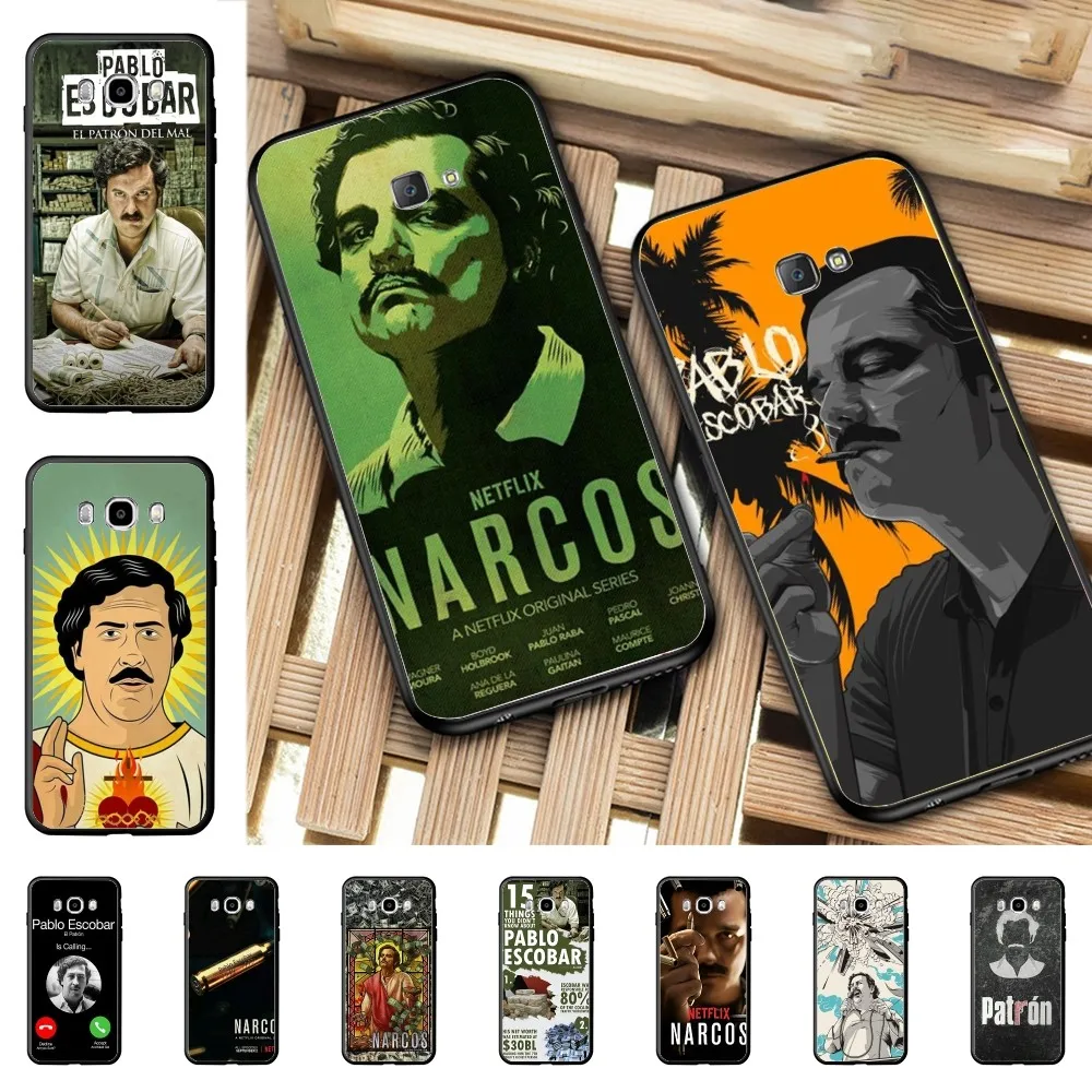 

Narcos TV Series Pablo Escobar Phone Case For Samsung J 7 Plus 7core J7 Neo J6 Plus Prime J6 J4 J5 Mobile Cover