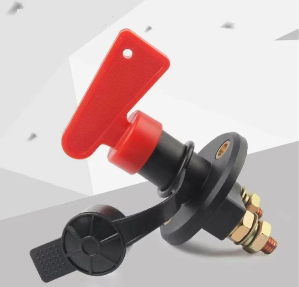 12V 100A (OFF-ON) Car Bus battery disconnect key switch isolator main kill power