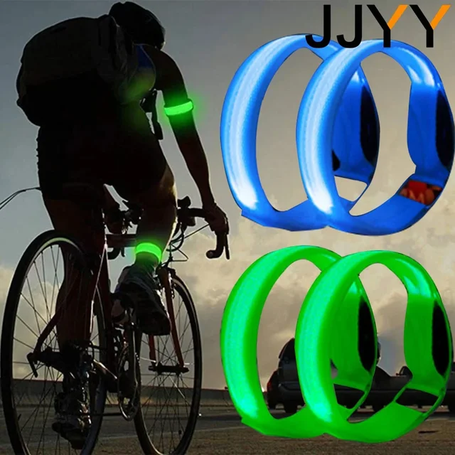 JJYY 1PC Outdoor Sports Night Running Armband LED Light USB Rechargeable Safety Belt Arm Leg Warning Wristband Cycling Bike Bic JJYY 1PC Outdoor Sports Night Running Armband LED Light USB Rechargeable Safety Belt Arm Leg Warning Wristband Cycling Bike Bic