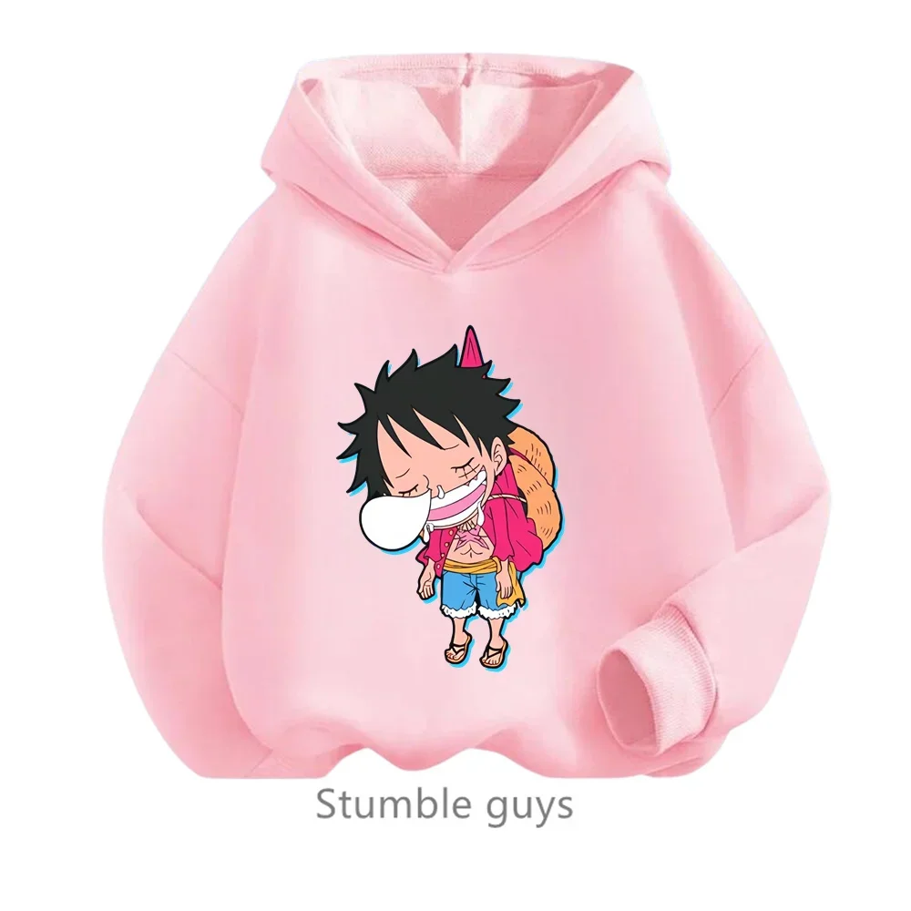 thumbnail image 1 of Sudadera con capucha de una pieza para niños, ropa para niños y niñas, ropa de primavera y otoño, sudadera con dibujos animados de Luffy Zoro, traje para adolescentes, camisetas con capucha de Sonic, 1 of 4