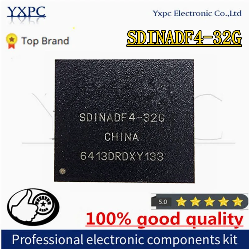 Sdinadf4-32G Sdinadf4 32G Bga153 Emmc Chipset Ic Di Memoria Flash Da 32Gb Con Palline