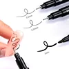 Nail Art Paintbrush With Ultra-fine Drawing Lines Edges Quick Drying Waterproof Acrylic Marker Pen Graffiti Pen 6