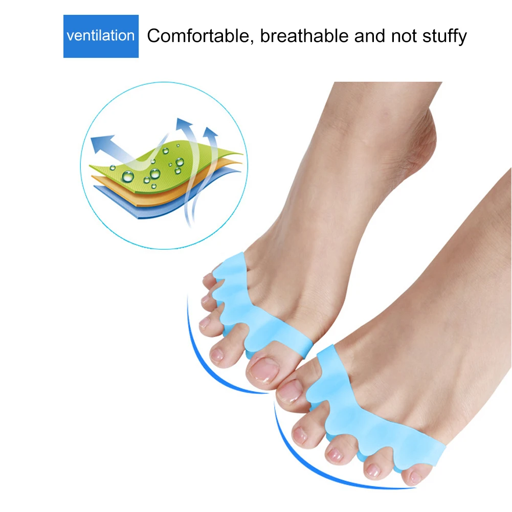 Thumb Orthotics Toe Separator Hallux Valgus Corrector 1 Pair S/L