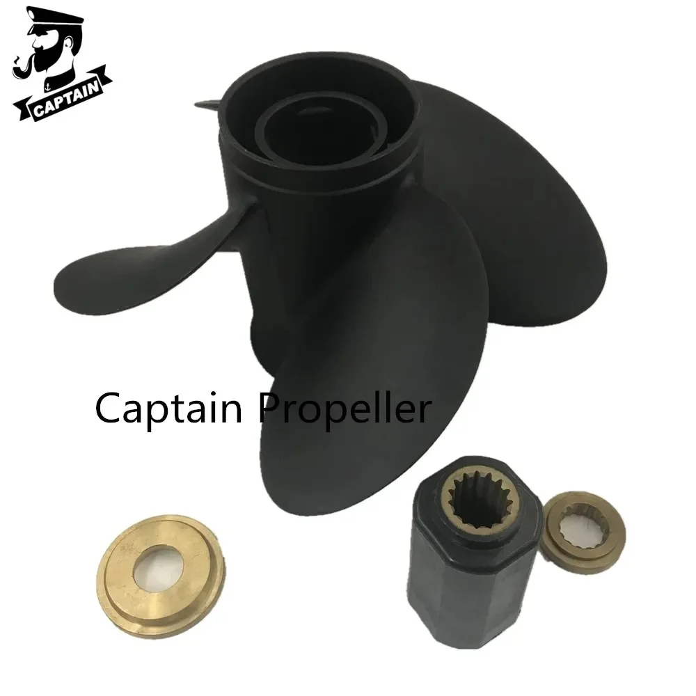 

Лодочный пропеллер Captain Marine из алюминия, 13x17, подходит для женских 4 лезвий DF60 DF70 DT75 DT85 DT100 DT140HP 13 сплавов
