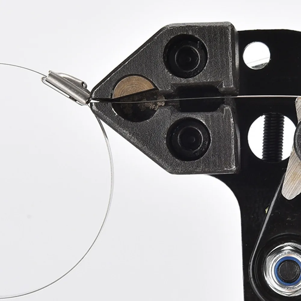 Kabelbinder-Pistole Aus Edelstahl - Automatisches Spannen & Schneiden Für Stabile Edelstahl-Kabelbinder Bis 12mm
