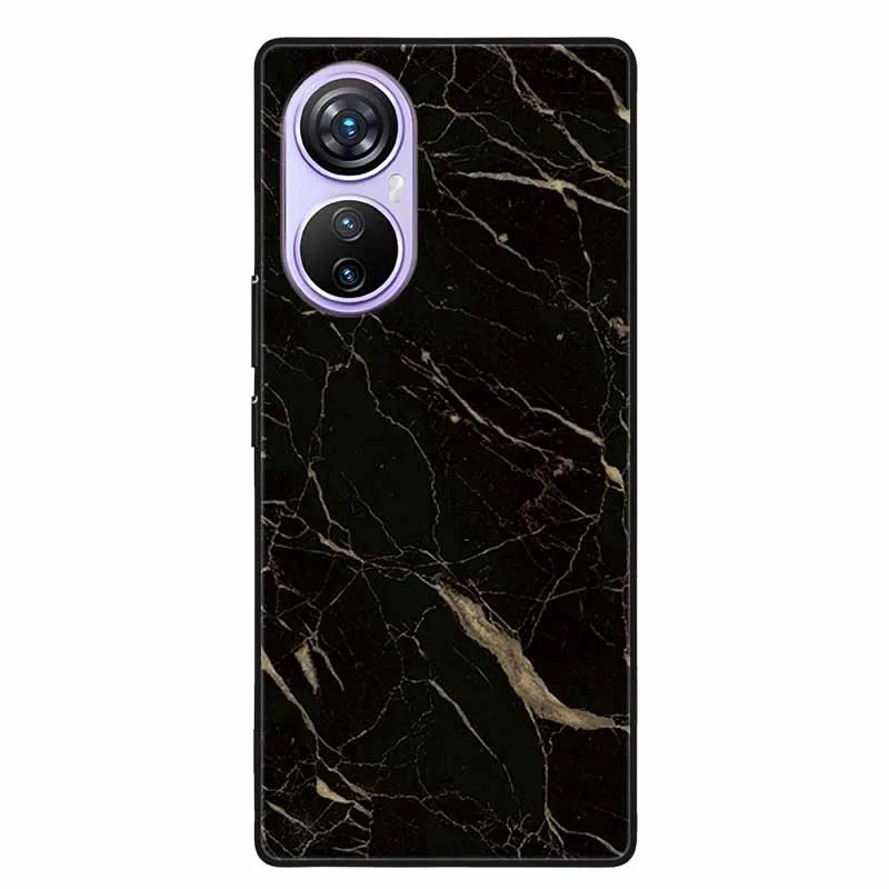 Lovely Marble Print Silicone TPU Phone Case - Soft Back Cover