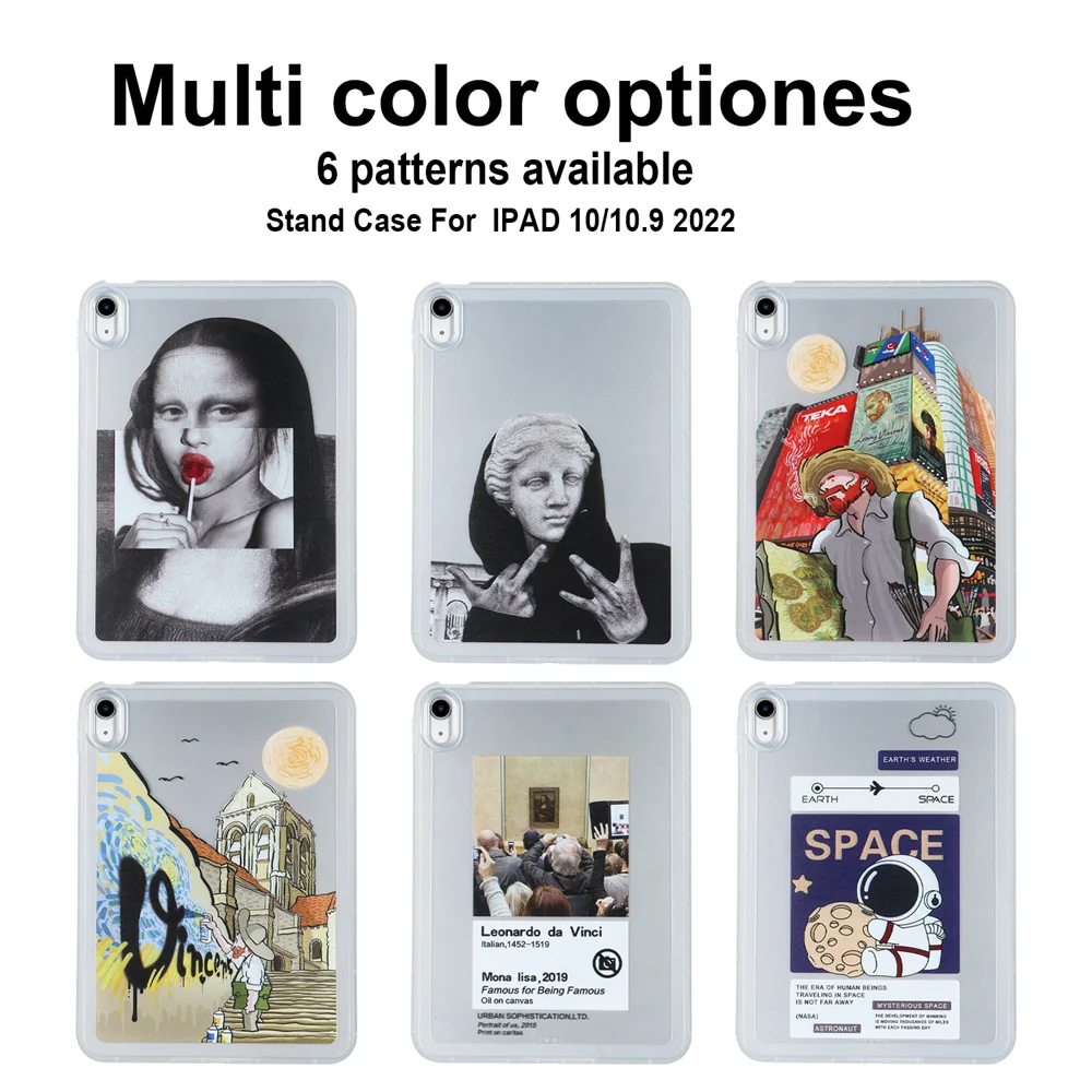 

Funda Cover For New iPad 10 2022 10th Generation Case Ultra Thin Silicone Cute Cover for iPad 10 th Gen 10 9 A2696 2022 Cases