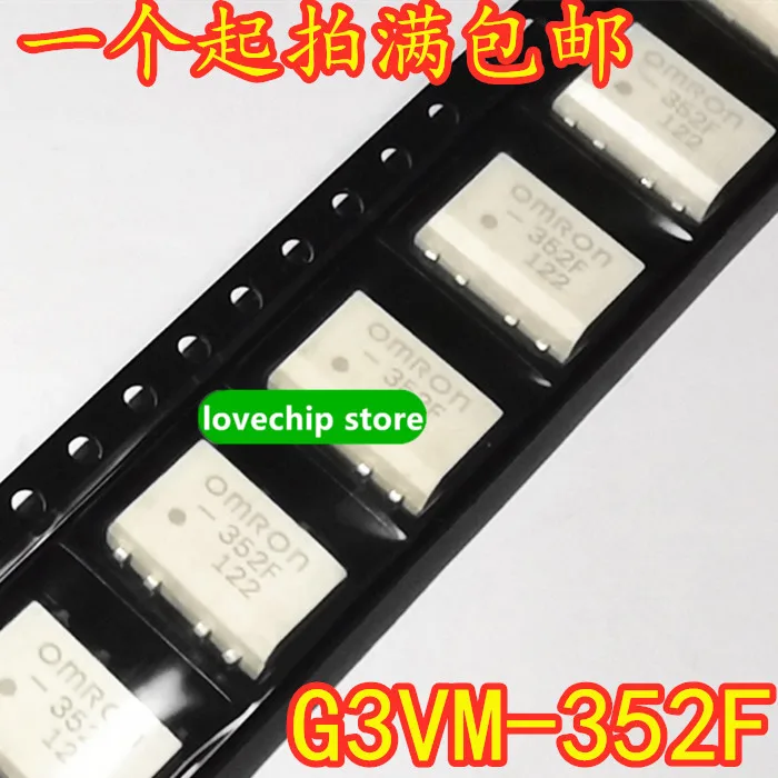 G3VM 352F optocoupler normally open solid state relay SMD SOP8 352F