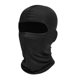 Windproof Outdoor Cycling Face Mask - Breathable Balaclava Hat & Scarf (Black)