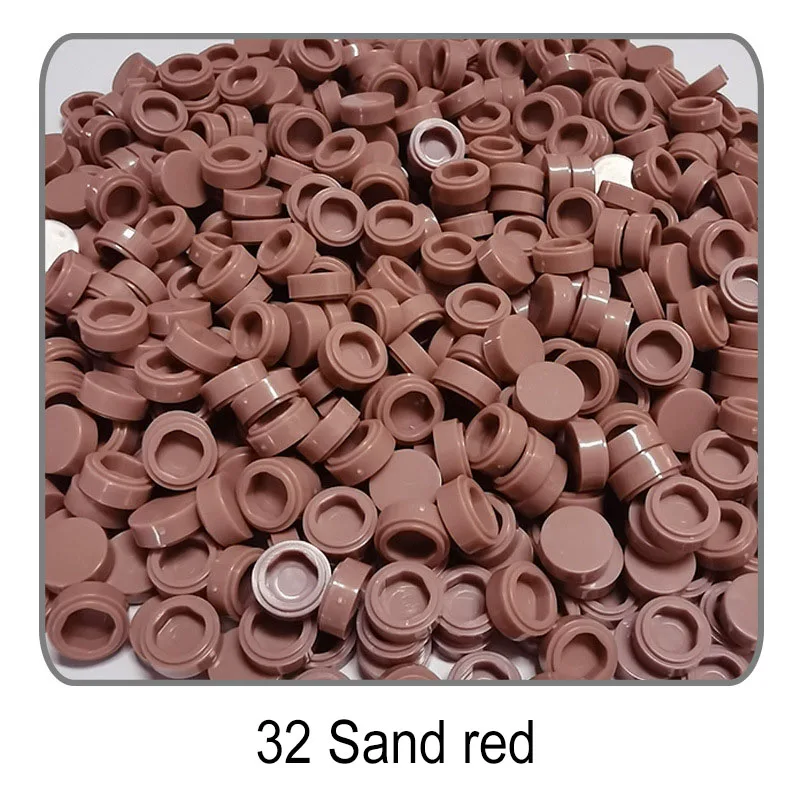 1000-Piece Round Tile Set for Pixel Art and Mosaic Creations