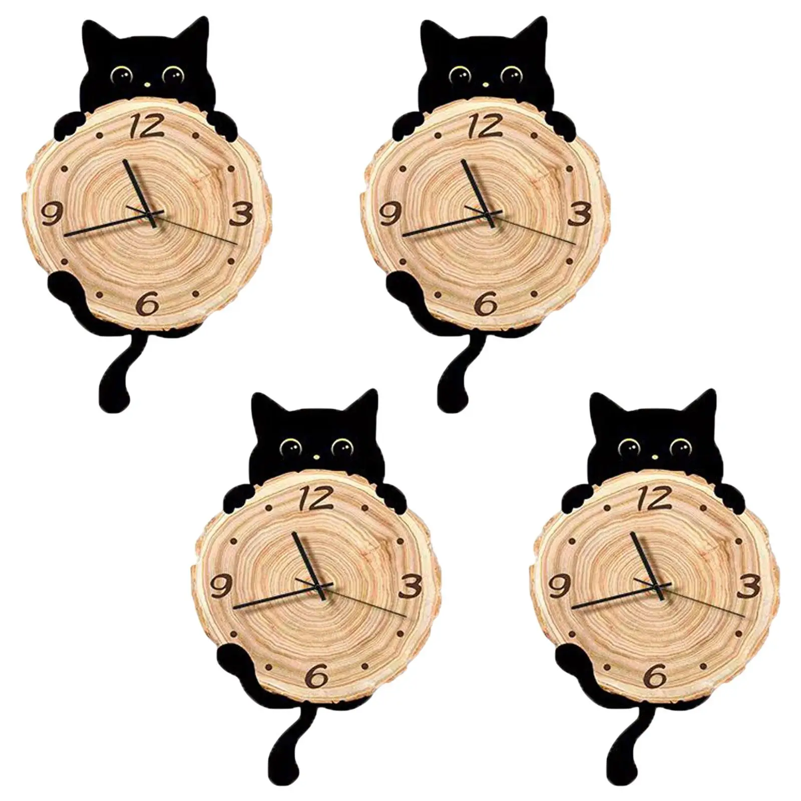 Hanging Clock for Wall Decoration, Gifts for Office, Kids Room, Bedroom