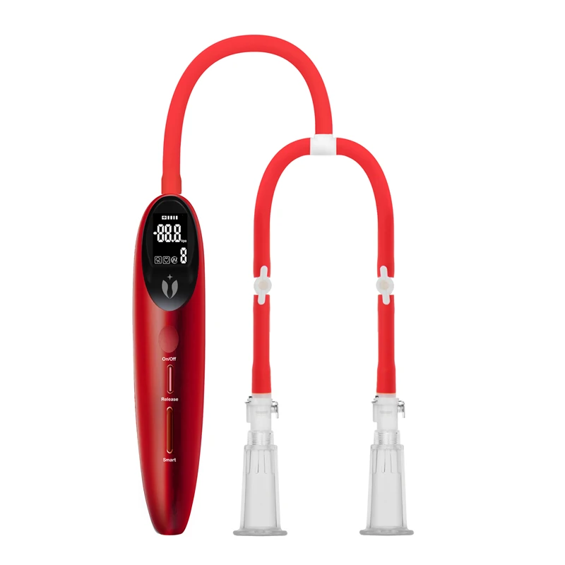 LCD Memory Vibration Clitoris Sucking Pumps Nipple Massage Vibrators Smart Sex Machine For Woman Masturbate Pussy Sucker SM Cups