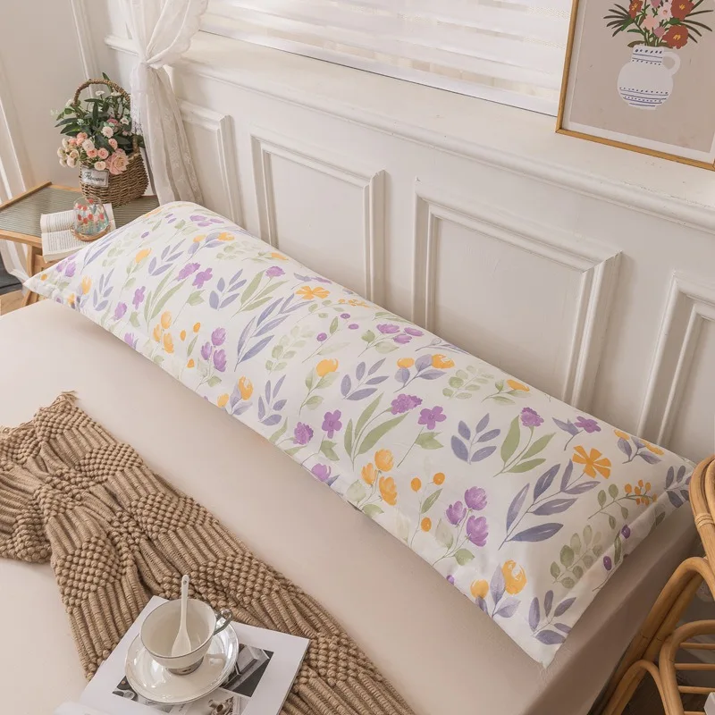 

1 Pc Lover Printed Long Pillowcase Decorative for Home,Pillowcases for Bed of 150 Cm,Double Lover Sleeping Pillow Cover 180 Cm