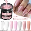 BORN PRETTY 225g Clear Non Stick Hand Solid Extension Nail Gel Polish Carving Flower Nail Art Building UV Gel Acrylic Varnish 5