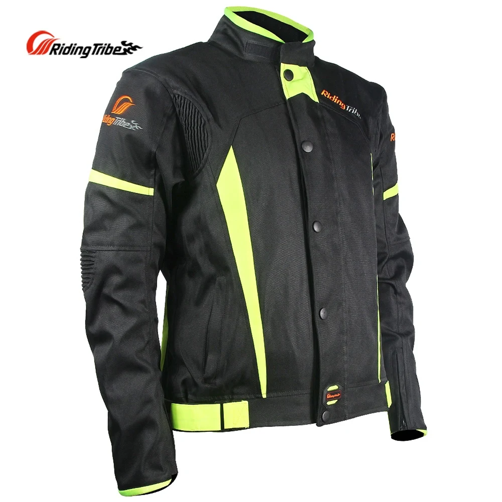 Men Motorcycle Jacket Summer Winter Waterproof Warm Riding Reflective Coat with Removable Protective Gear and Lining 5XL JK-37