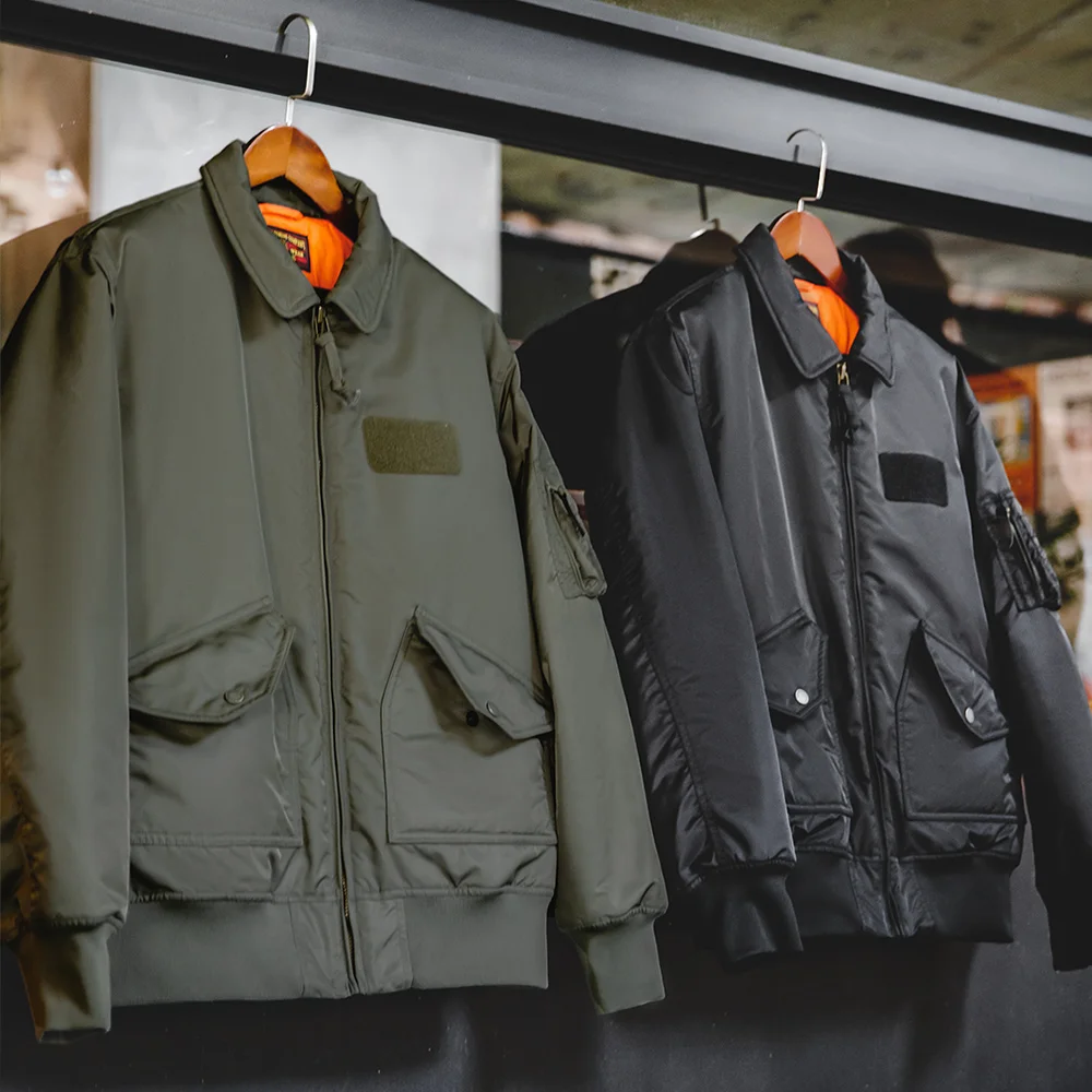 Maden WorkwearメイデンワークウェアU.S.NAVY N-2デッキ Maden WorkwearメイデンワークウェアU.S.NAVY N-2デッキ工場