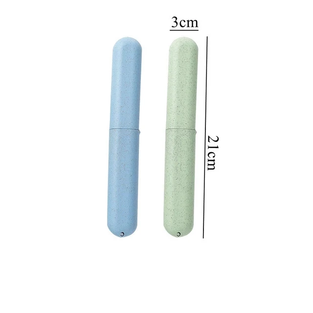 Tiszta Hordozható Utazási Fogkefe Tok Túrázás Kemping Fogkefék Védelem Tartó Doboz Fedél Újrafelhasználható Kozmetikai Kapszula - Image 6