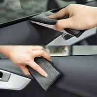 5PCS Double Side Car Interior Scrubbing Sponge for Leather Interior Car Wash Pad No Scratch Car Microfiber Scrubbing Sponge 2