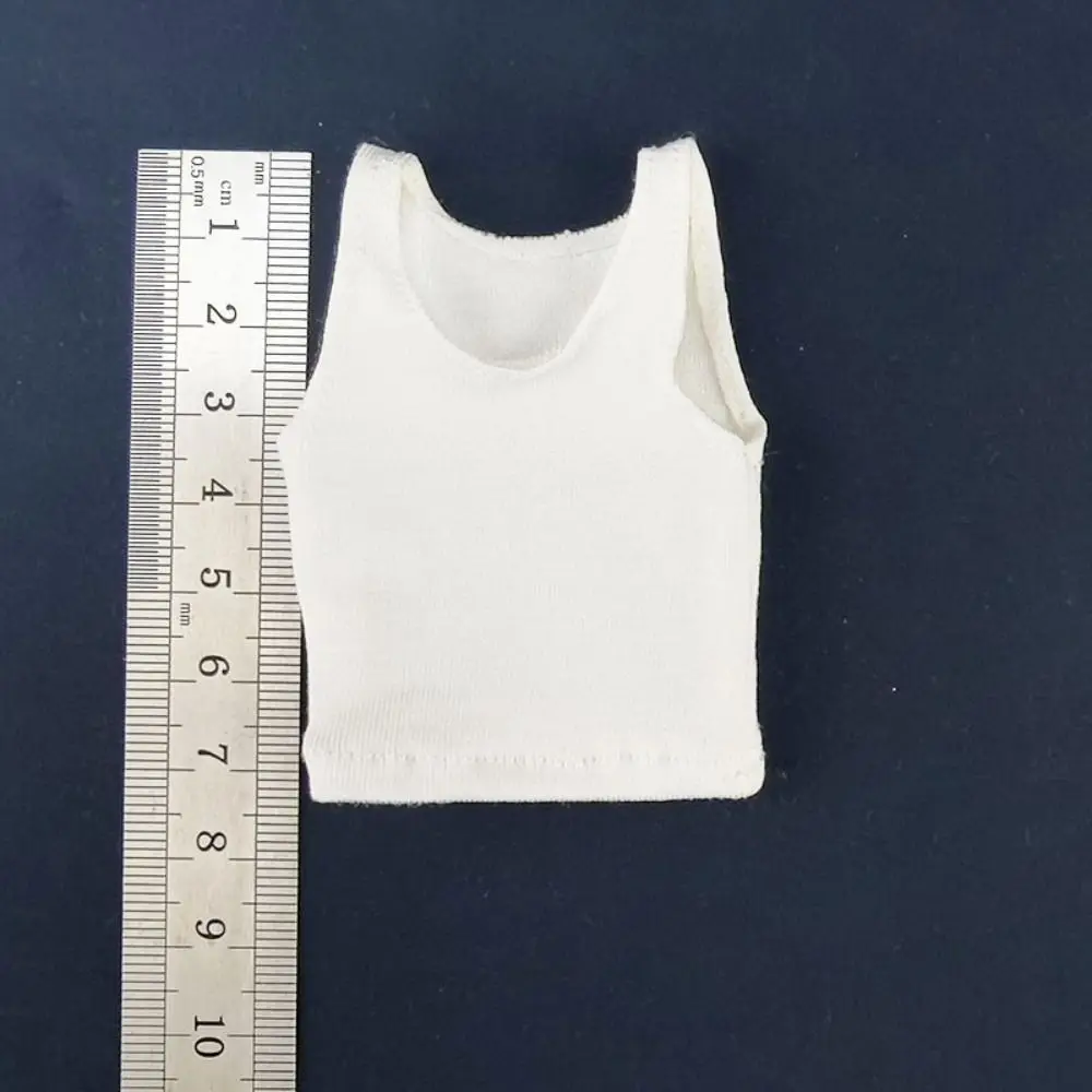 10 Farben 1/6 Miniatur weste neue 30cm Stoff Rundhals-T-Shirt Casual Tank für 12 "Action-Puppe – Detail 21