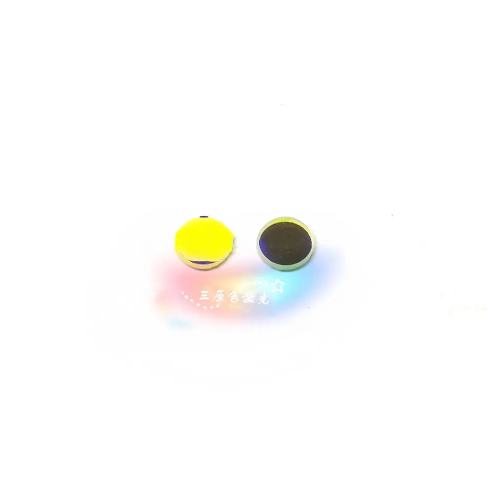 투과형 백색 인광체, D2.95mm, 청색광 여기, 맞춤 제작 가능, 레이저 프로젝션 자동차 헤드라이트용