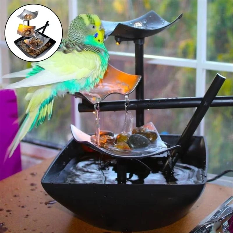 نافورة الطاولة سطح المكتب زخرفة نافورة المياه الكه...