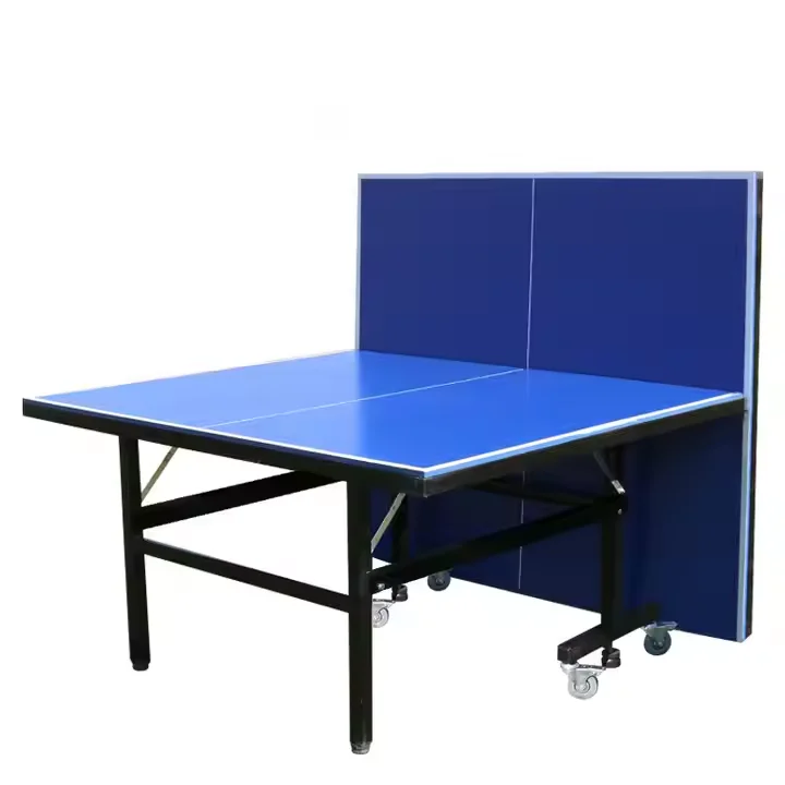 High Quality Professional Indoor Portable Folding Ping Pong Table Tennis Table Set with Wheels