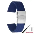 Dark Blue Silver