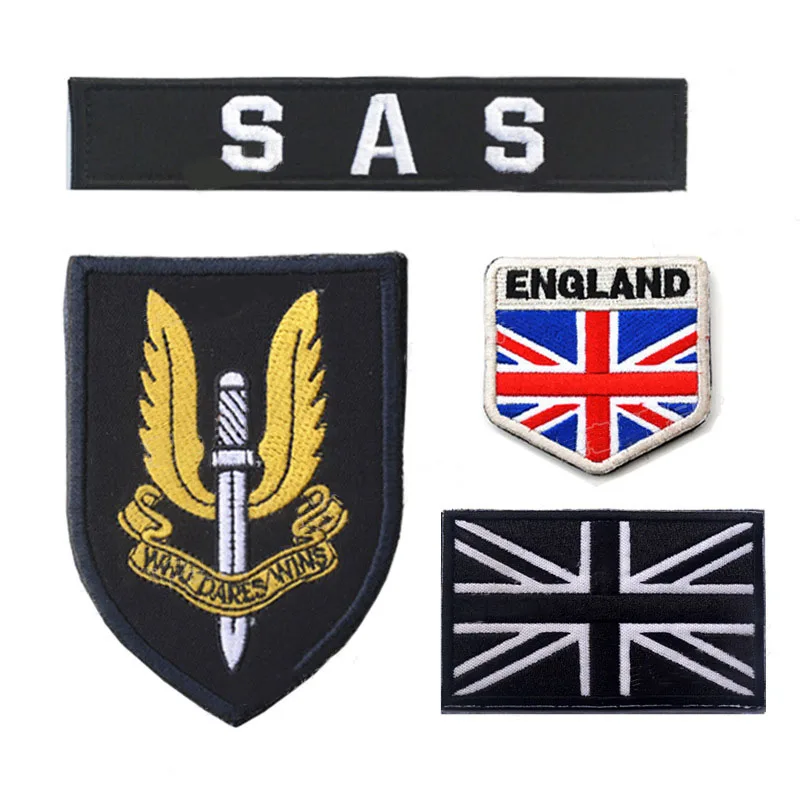 

New Special Air Service British Special Forces SAS Patch Who Dares Win EMBROIDERED EMBLEM PATCH#1385