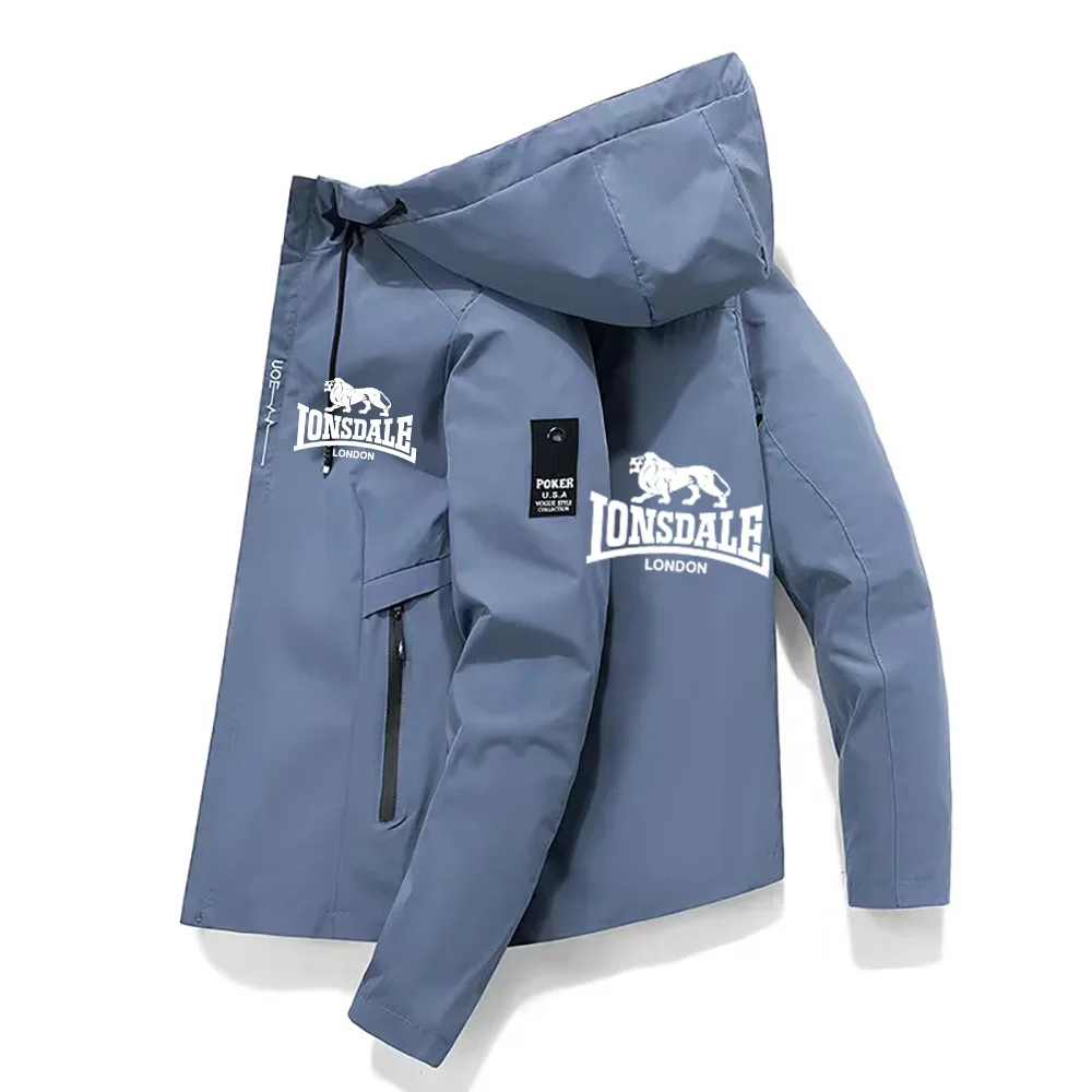 thumbnail image 1 of Chaqueta Dell Dragon Lion del Reino Unido 2024, chaqueta de la marca Lonsdale, chaqueta cortavientos para hombre, chaqueta de aventura al aire libre para primavera y otoño, 1 of 5