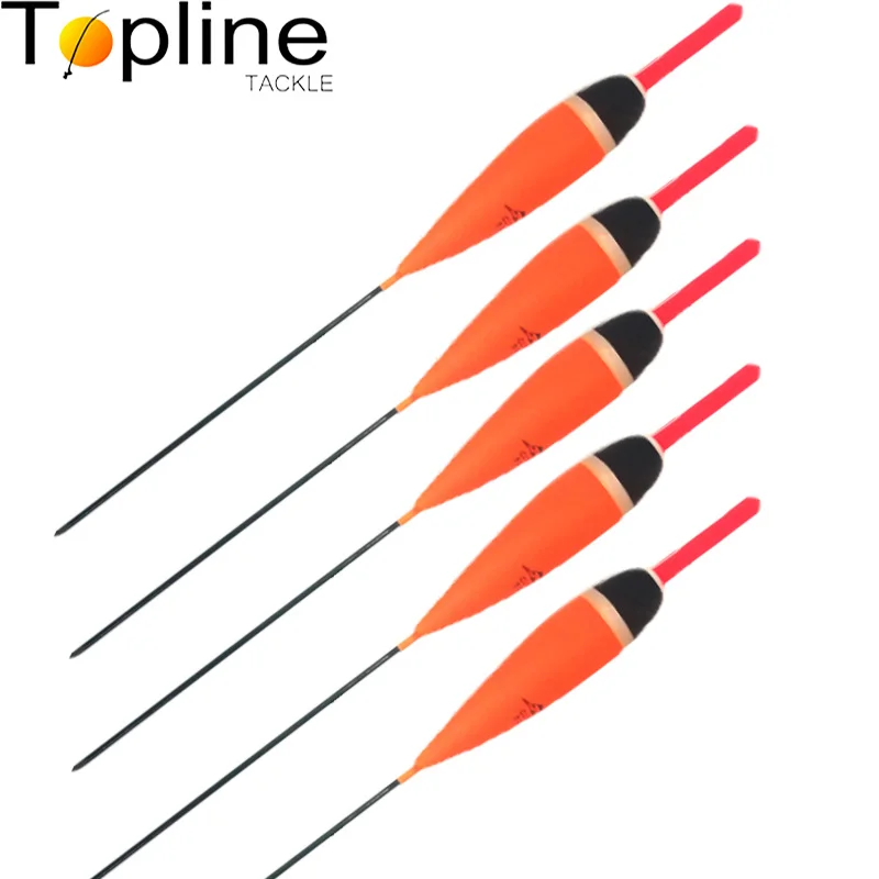 10pcs Led 5g Fishing Float Night Bobbers Light Carp Rock Glowing Balsa Wood Vision Float Fishing For Accessories Fir Bobber Buoy