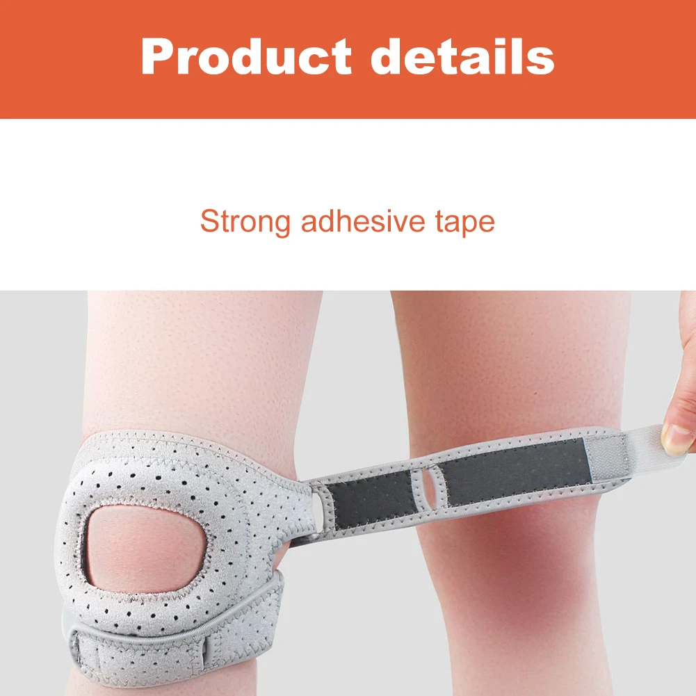 Neoprene Adjustable Knee Compression Sleeve for Athletic Support