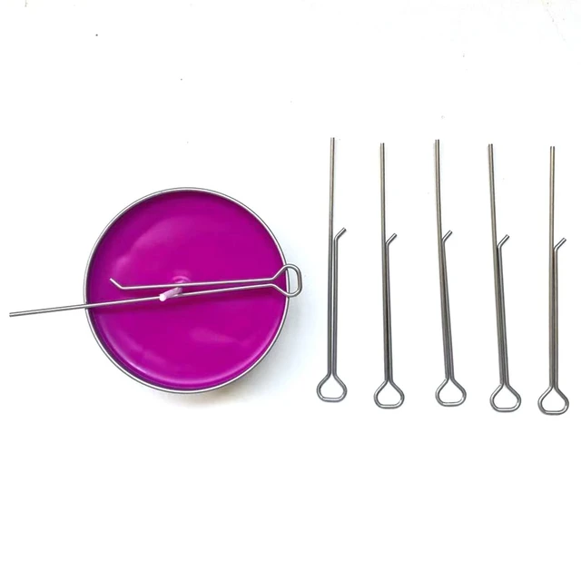 10pcs Stainless Steel Candle Wick Holders Candle Wick Centering Device  Tools Wick Clips For Candle Making Tools 11cm - Kits - AliExpress