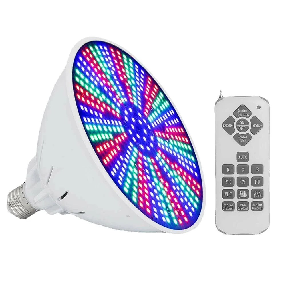 

40W RGB LED Swimming Pool Light Par56 LED Waterproof IP68 Underwater Light 36W Remote Controller Pond Lights AC/DC12V Piscina