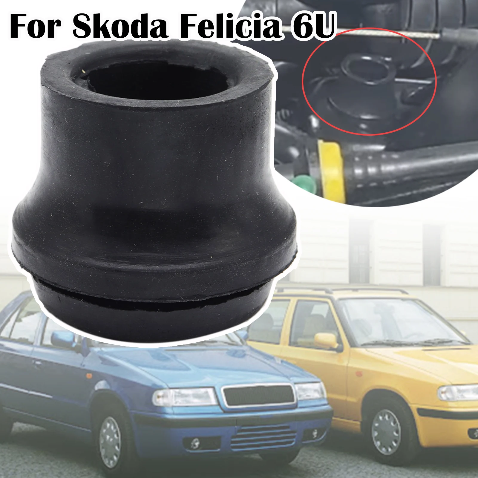 

Pressure Regulating Valve Grommet For Skoda Felicia 6U Cylinder Head Crankcase Ventilation Gasket Oil Filler Seal Cam Cover 2001