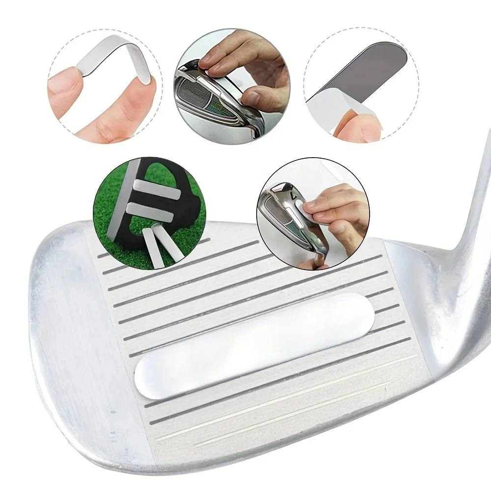 5 Stück Golf gewichtetes Bleiband, selbstklebende Bleibandstreifen, Gewicht hinzufügen, für Golfschläger, Tennisschläger, Gewicht anpassen, verstellbar, Fairway – Detail 8