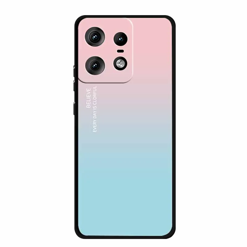 Charming Cat Design Soft TPU Silicone Phone Case - Painted Back Cover for Motorola Moto Edge 50 Pro 5G 2024