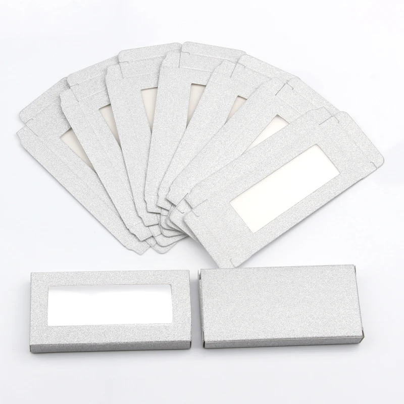 100-10Pcs Lash Boxes Packaging with trays Lashes Box Cases Custom Logo Mink Lash Pack Wholesale False Eyelashes DIY Packages Box 5