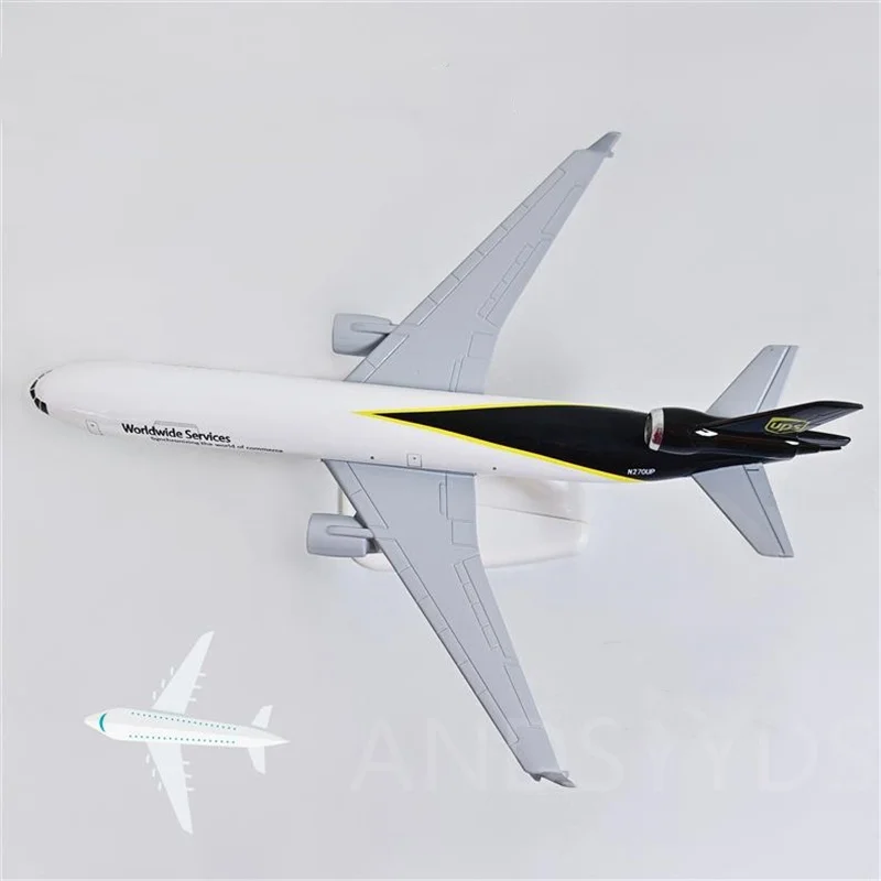UPS Cargo Airlines 20cm Metal Diecast Airplane Model with Landing Gears and Wheels