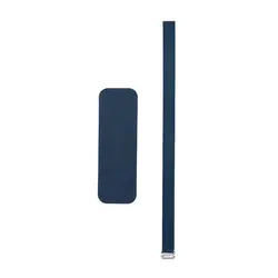 Vibrant Silicone Phone Strap Wristband - Flexible and Soft Phone Holder Accessory (Blue)