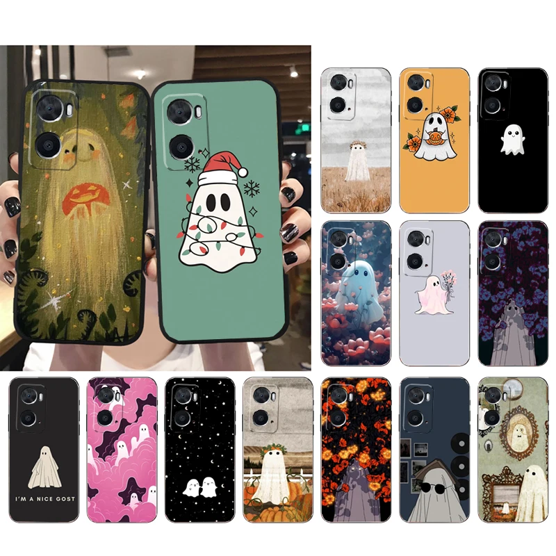 

Ghost Phone Case For OPPO Realme 10 Pro Plus GT 2 Pro X2 Pro XT C25S 8 7 6 Pro 6i GT Master C3 C21 C21Y X3 SuperZoom