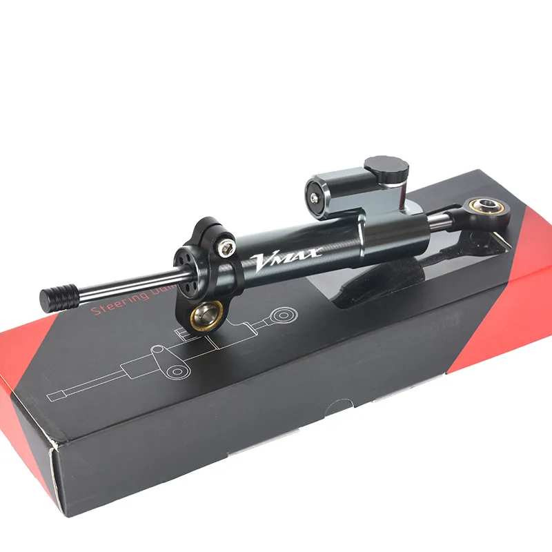 For YAMAHA VMAX V-MAX 1200 XJR1200 XJR 1700 XTZ1200 SUPER TENERE XTZ Universal Motorcycle Adjustable Steering Damper Stabilizer