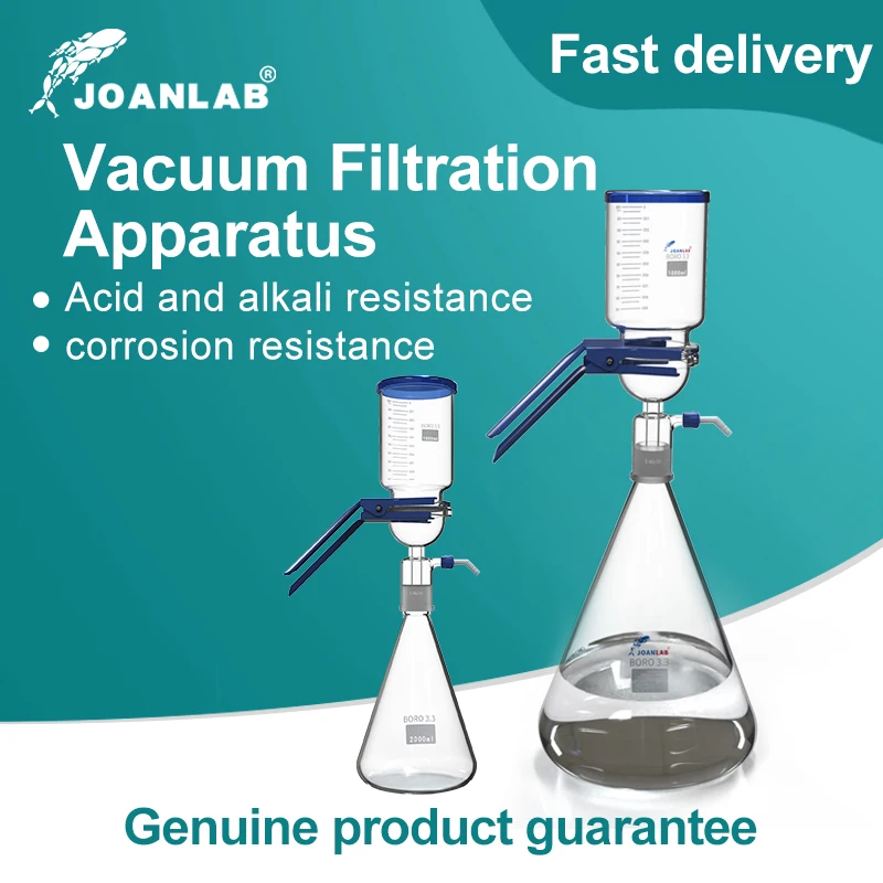 1000ml Vacuum Filter Apparatus Lab Equipment Filter Flask Glass Filter