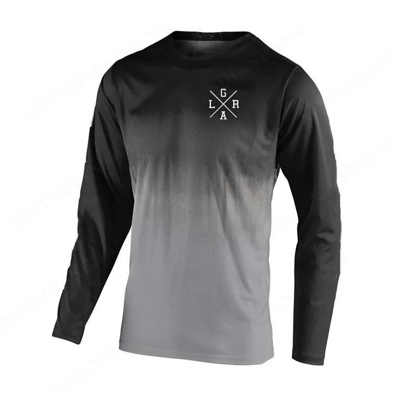

New 2023 Mountain Bike Loose rider Jersey Motorcycle DH Cross Country tracksuit MTB Men's downhill tracksuit BMX cycling shi