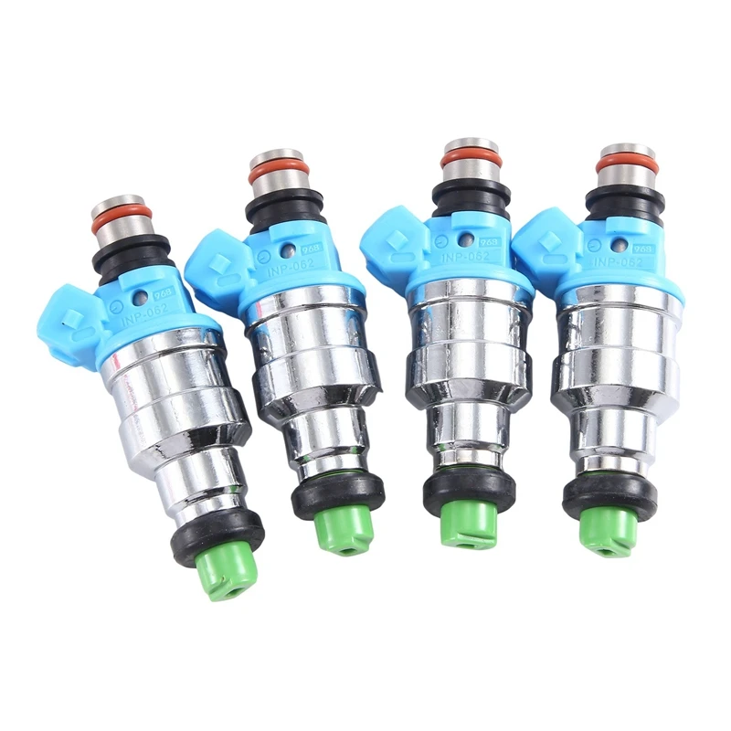 

4Pcs Fuel Injector For Mitsubishi Mirage Plymouth Colt Vista 1.5L INP-062 MD175075 Spare Parts Accessories Parts