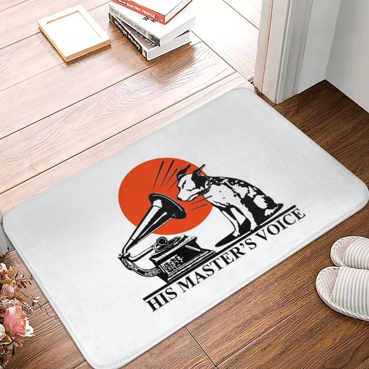 

Коврик из полиэстера с надписью His Master's Voice 40x60 см