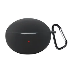 Premium Silicone Protective Case for Wireless Earphones - Anti - Scratch & Shockproof with Hook Attachment (01)