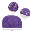 Crochet Cotton Wig Caps for Wig Weaving Cap Mesh Base Machine Made with Adjust Strap Hair Net for Sleeping Night Snood Headcover 4