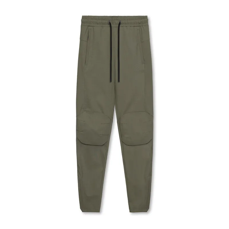 2023sports pants casual trousers thin style loose speed dry bunches foot running training elastic overalls men