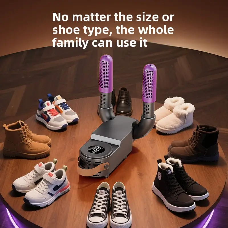 Household Folding Shoe Dryer  Retractable Timing-Enabled Hot Air Dryer for Shoes Deodorizing Function Essential Shoe-Drying Tool - Image 3