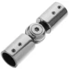 Universal Corner Curtain Rod Connector Elbow Window Rods Curved Shower Adjustable Black Curtains for Connection Hinged 1